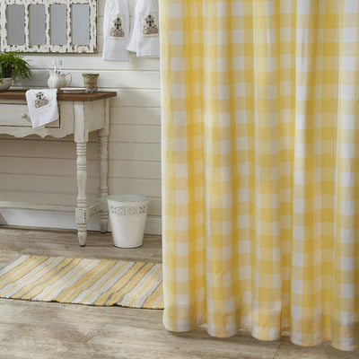 Wicklow Shower Curtain - Yellow 72