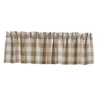 Wicklow Check Valance - Natural Park designs