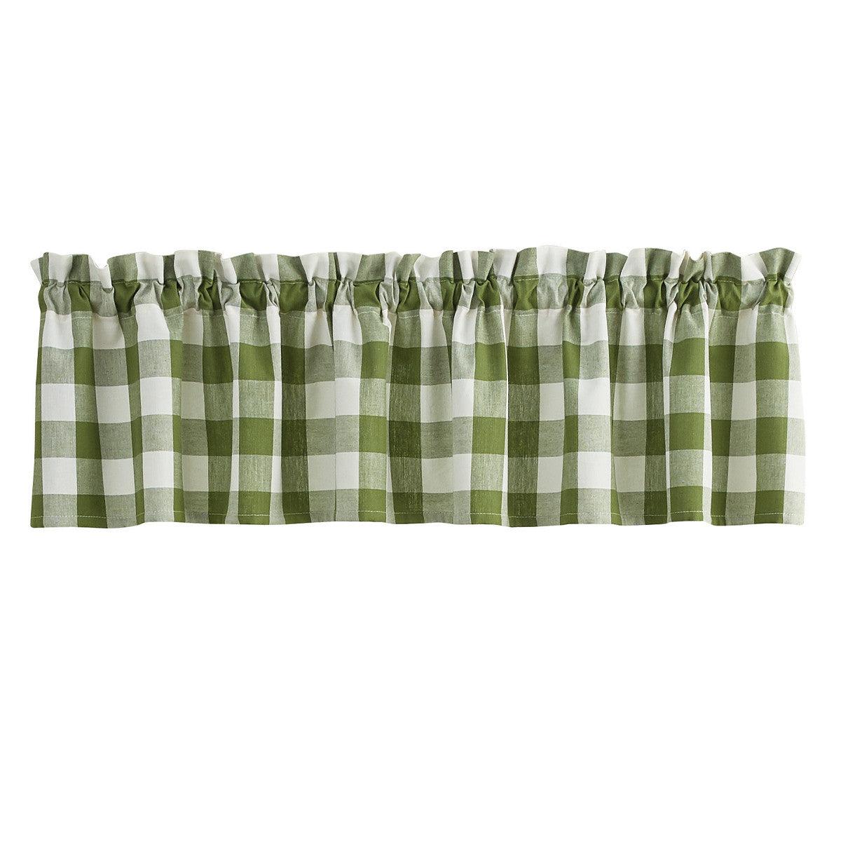 Wicklow Check Valance - Sage Park designs - The Fox Decor