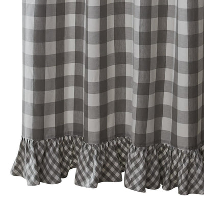 Wicklow Ruffled Shower Curtain - Dove Park Designs