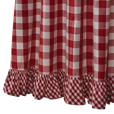 Wicklow Ruffled Shower Curtain 72