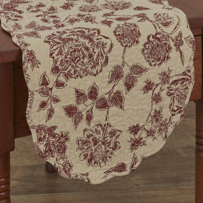 Rustic Floral Table Runner-13