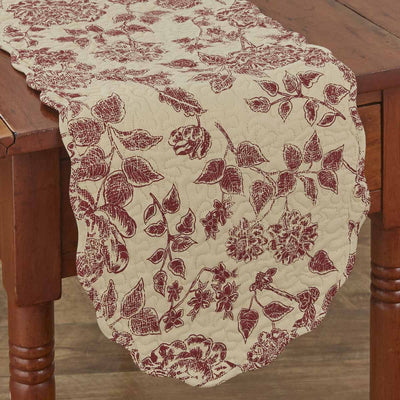 Rustic Floral Table Runner-13