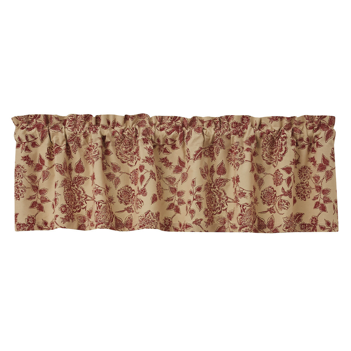 Rustic Floral Valance Park designs