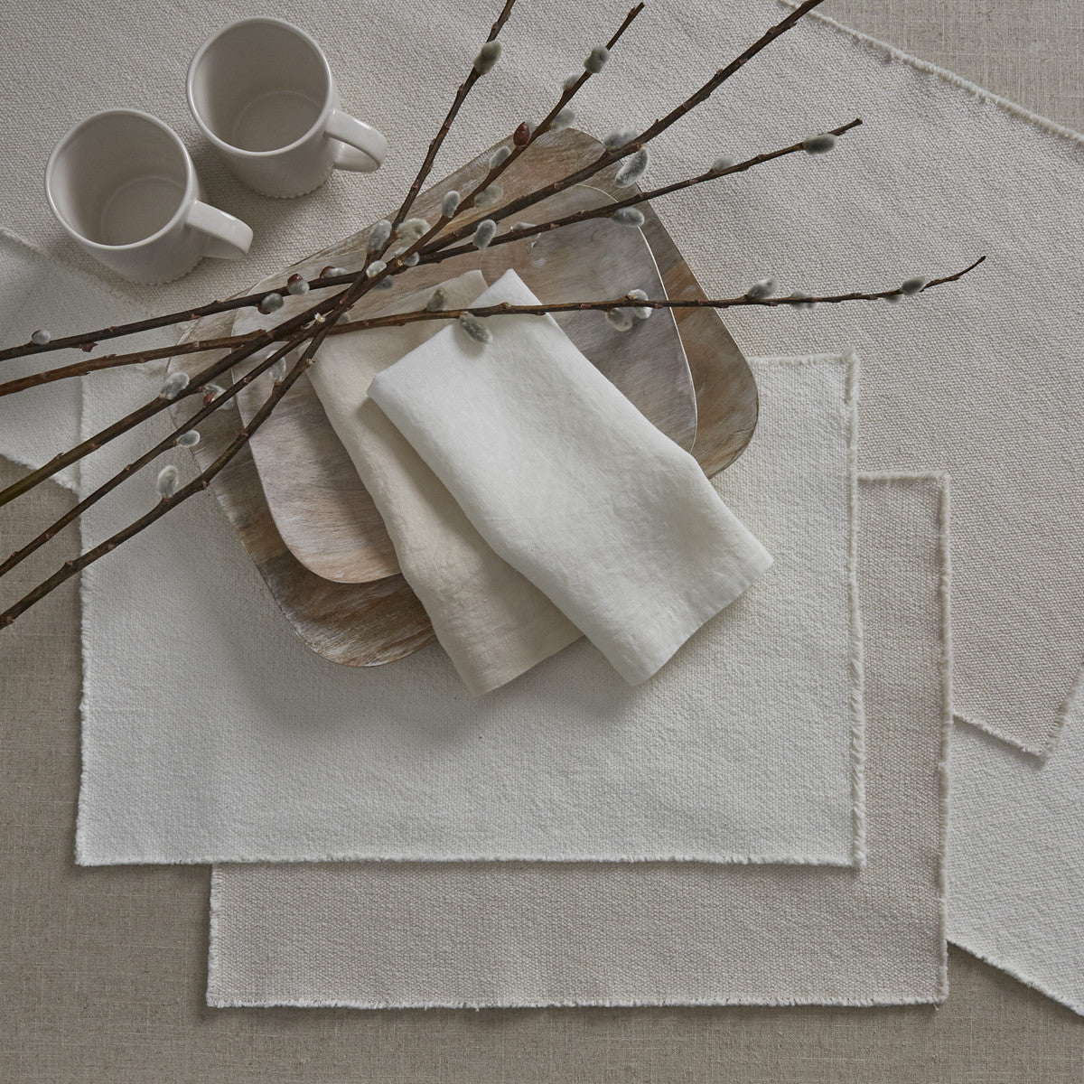 Modern Basics Placemat - Natural Set Of 6 Park Designs