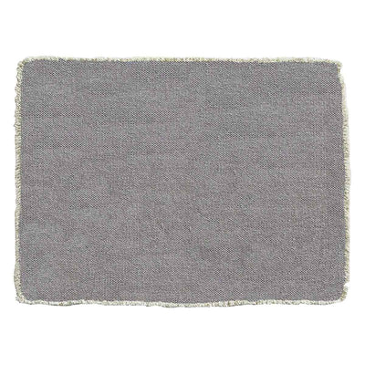 Frayed Edge Placemat - Lavender Set Of 6 Park Designs