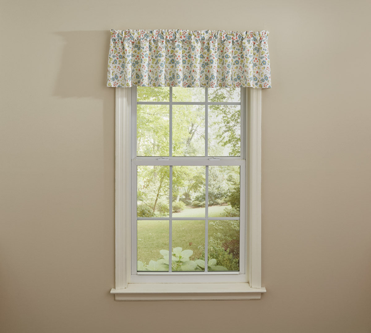 Bloom Print Valance Set of 4 - Park Designs