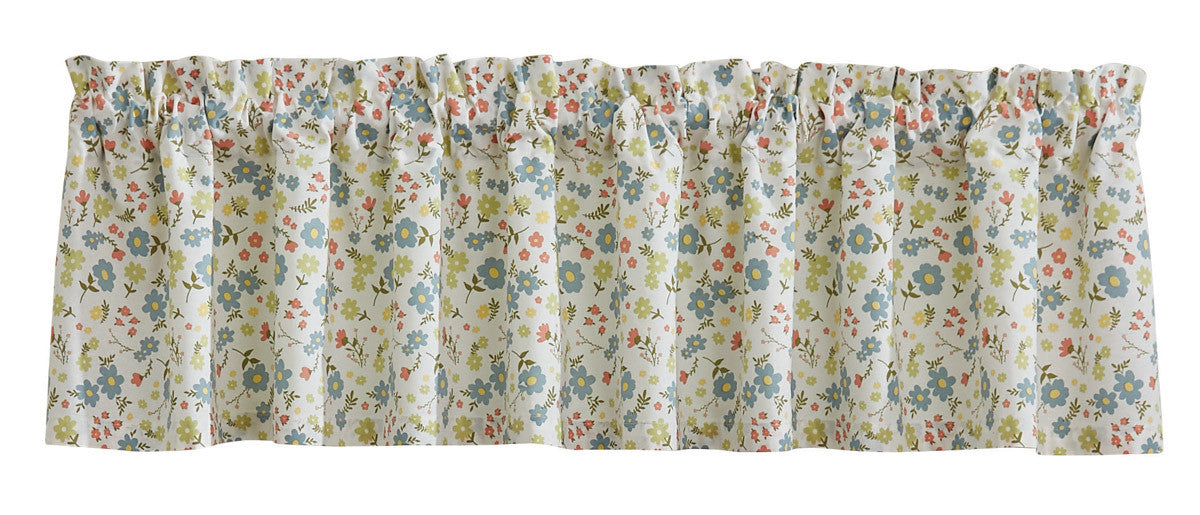 Bloom Print Valance Set of 4 - Park Designs