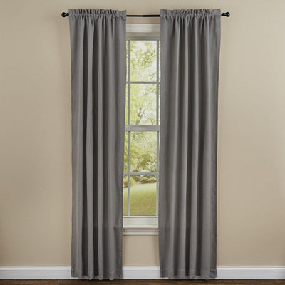 Farmington Curtain Panels - Dove Gray 72x84 Park Designs