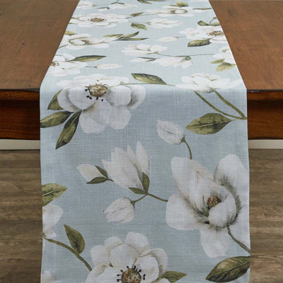 Magnolia Floral Table Runner - 72