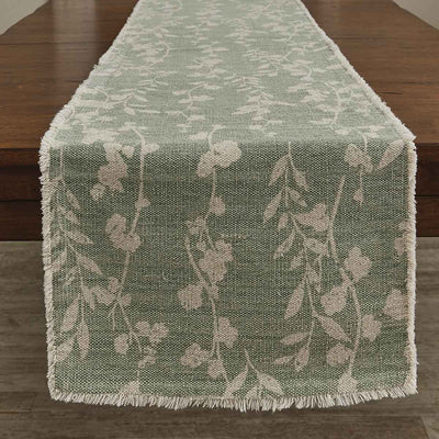 Callie Frayed Table Runner - 72