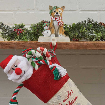 Corgi Stocking Hanger - Set of 2 Park Designs