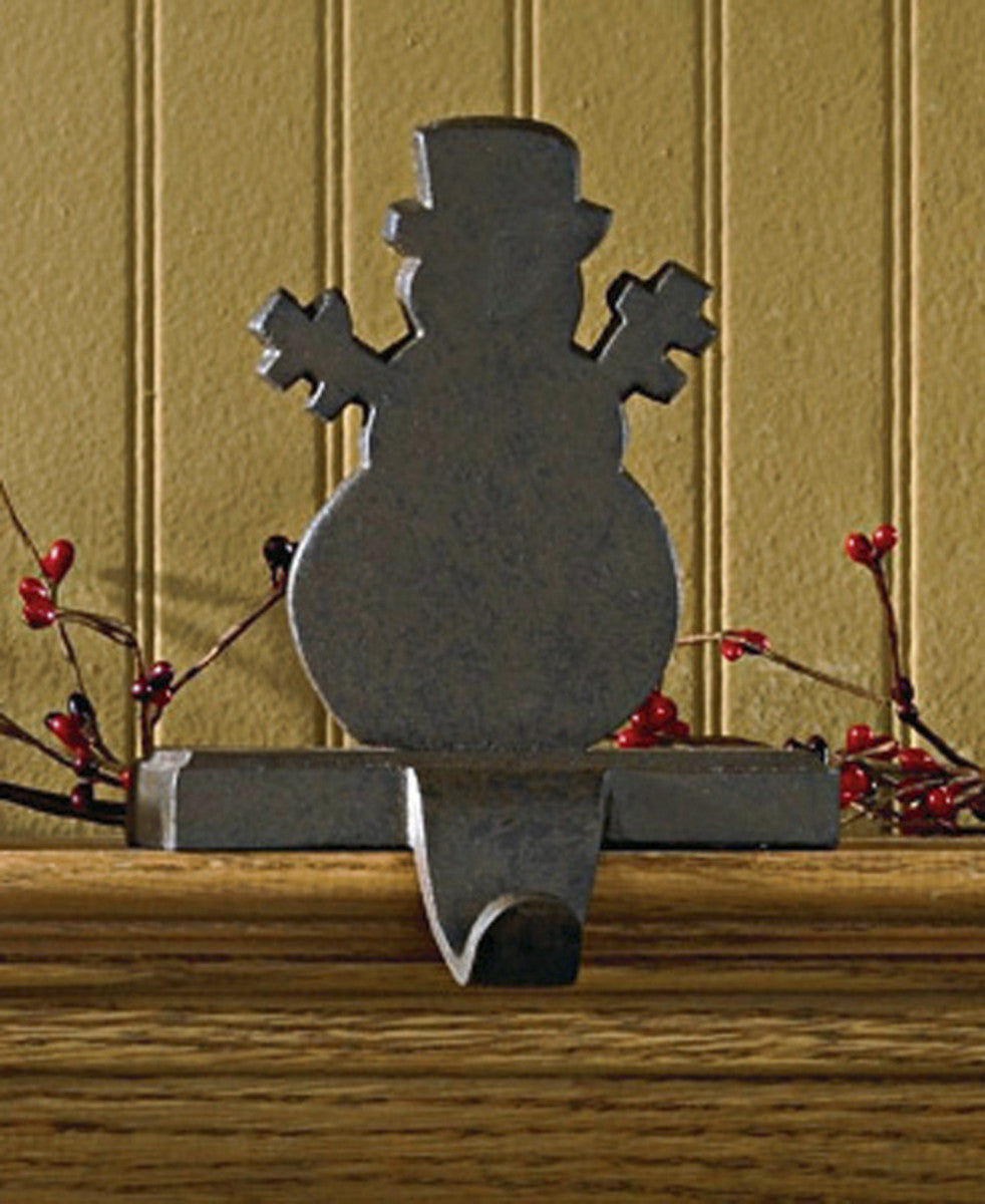 Stocking Hanger - Iron Snowman Set of 2 Park Designs