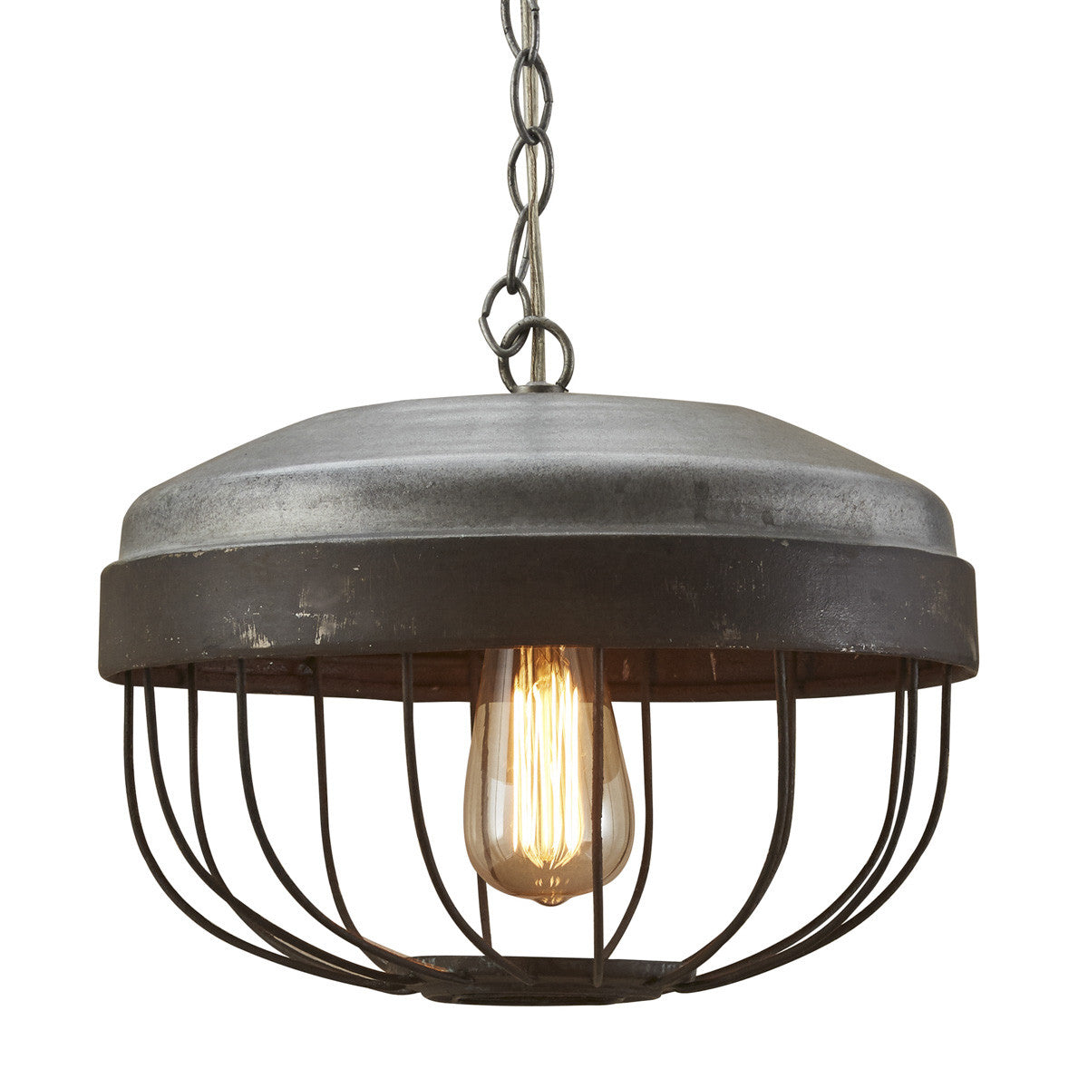 Hanging Chicken Feeder Pendant Light Lamp - Park Designs