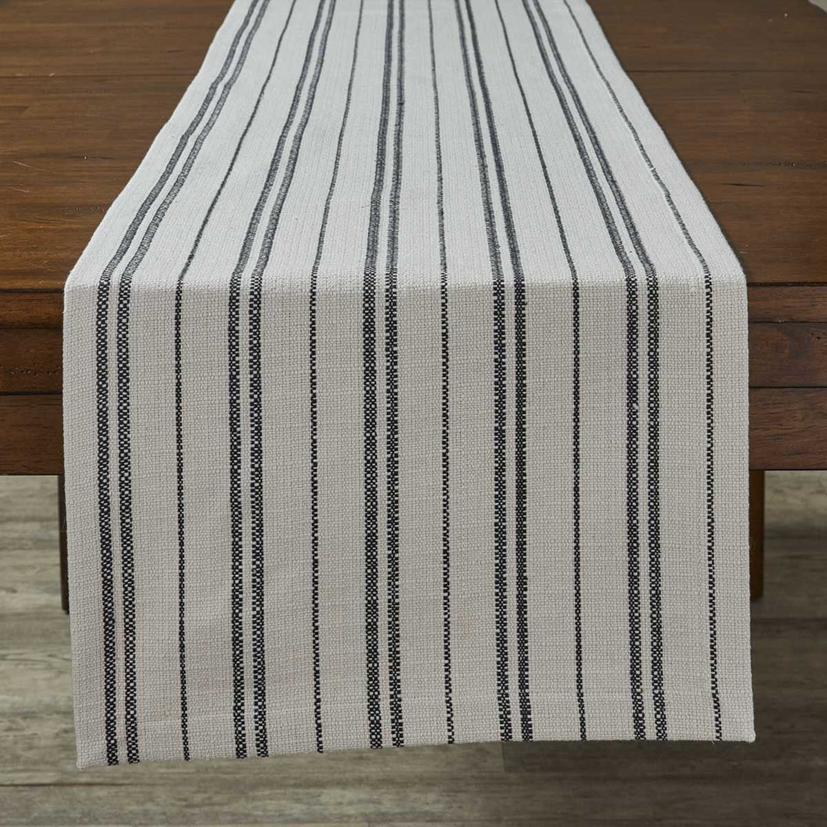 Railroad Stripe Table Runner - 72"L Park Designs