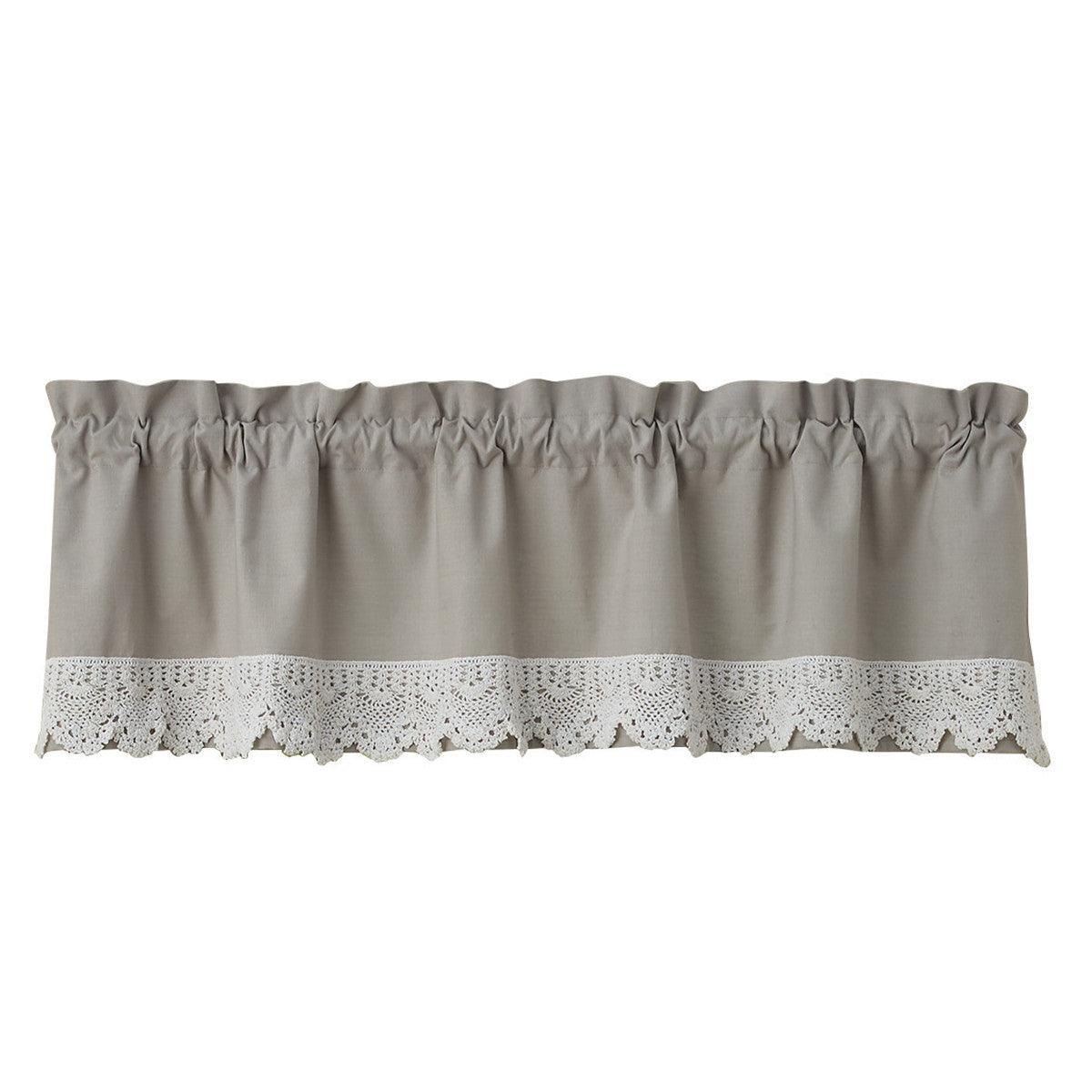 Vintage Crochet Lace Valance Park Designs - The Fox Decor