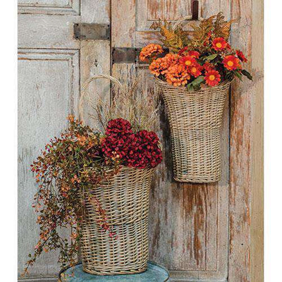 2/Set, Willow Wall Baskets