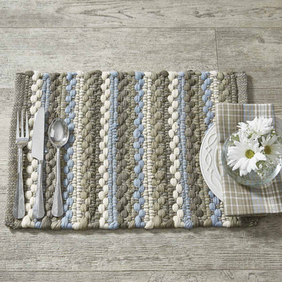 Prairie Wood Placemats - Chindi Set Of 6 Park Designs