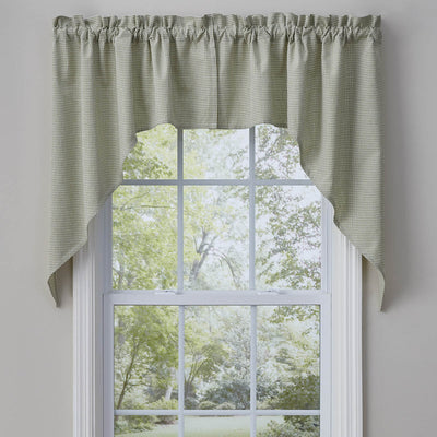 Mason Jar Window Curtain Swag 72