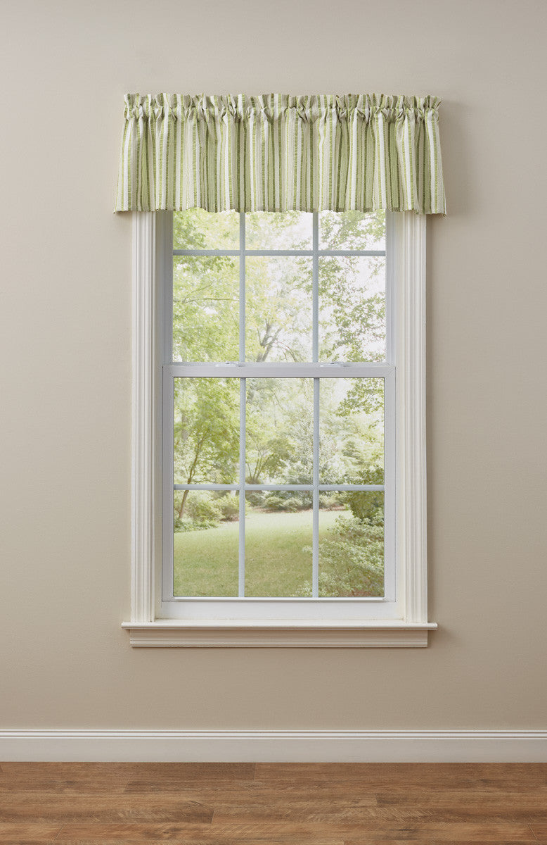 Boxwood Curtain Valance Set of 2 Park Designs