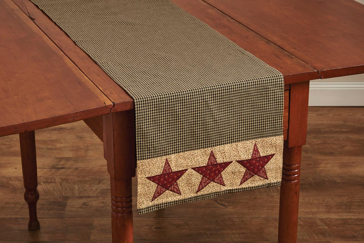 Country Star Table Runner - 54"L Park Designs