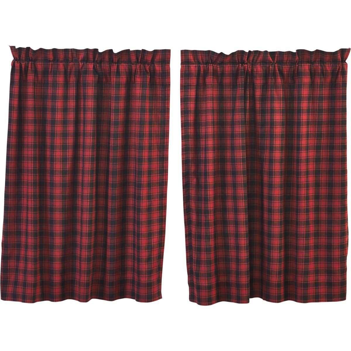 Cumberland Tier Curtain Set of 2 L36xW36 - The Fox Decor