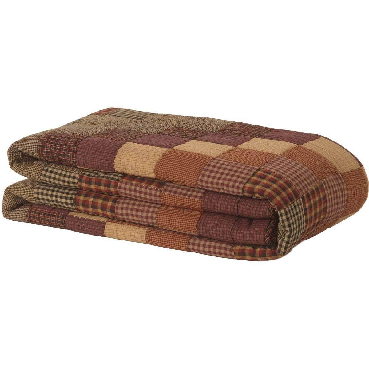 Heritage Farms King Quilt 105Wx95L VHC Brands folded