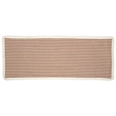 Kendra Stripe Red Runner 13x36 VHC Brands