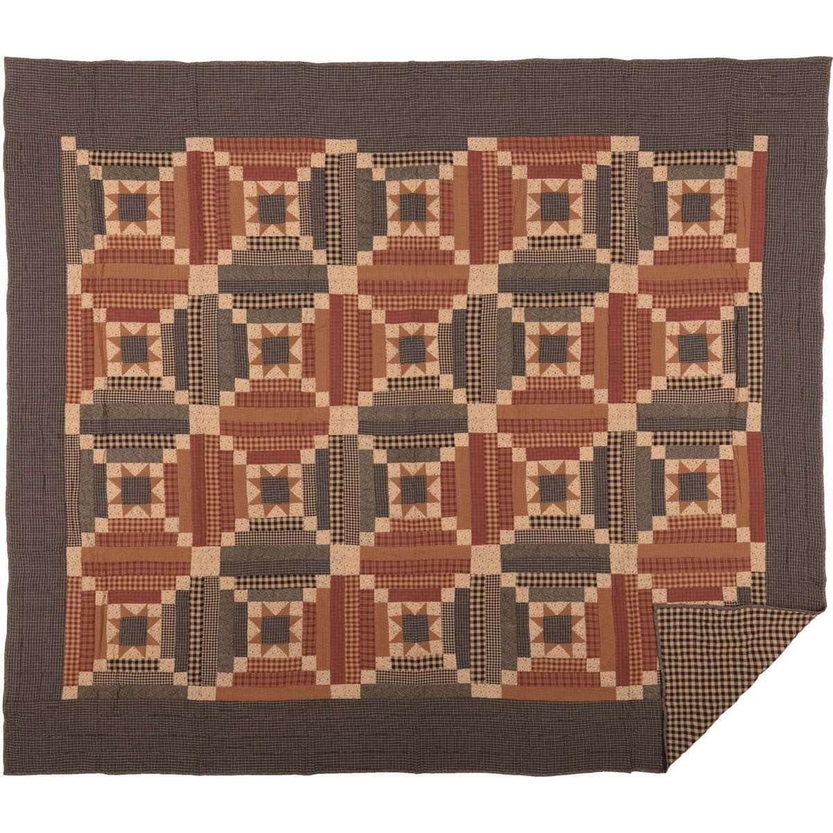 Maisie Luxury King Quilt 120Wx105L VHC Brands full