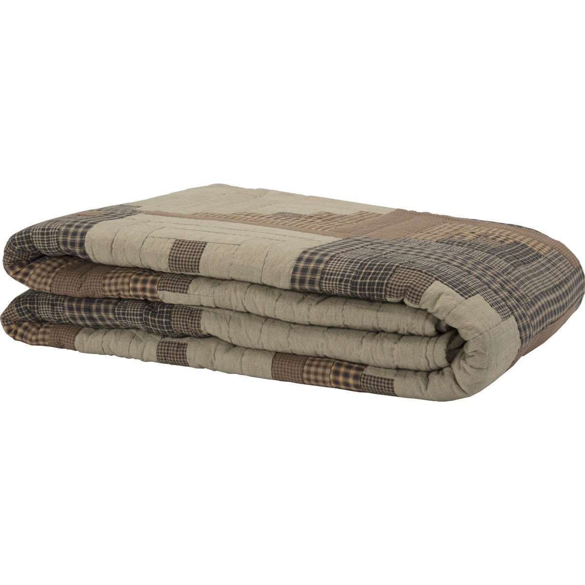 Novak Twin Quilt 90Wx70L VHC Brands folded