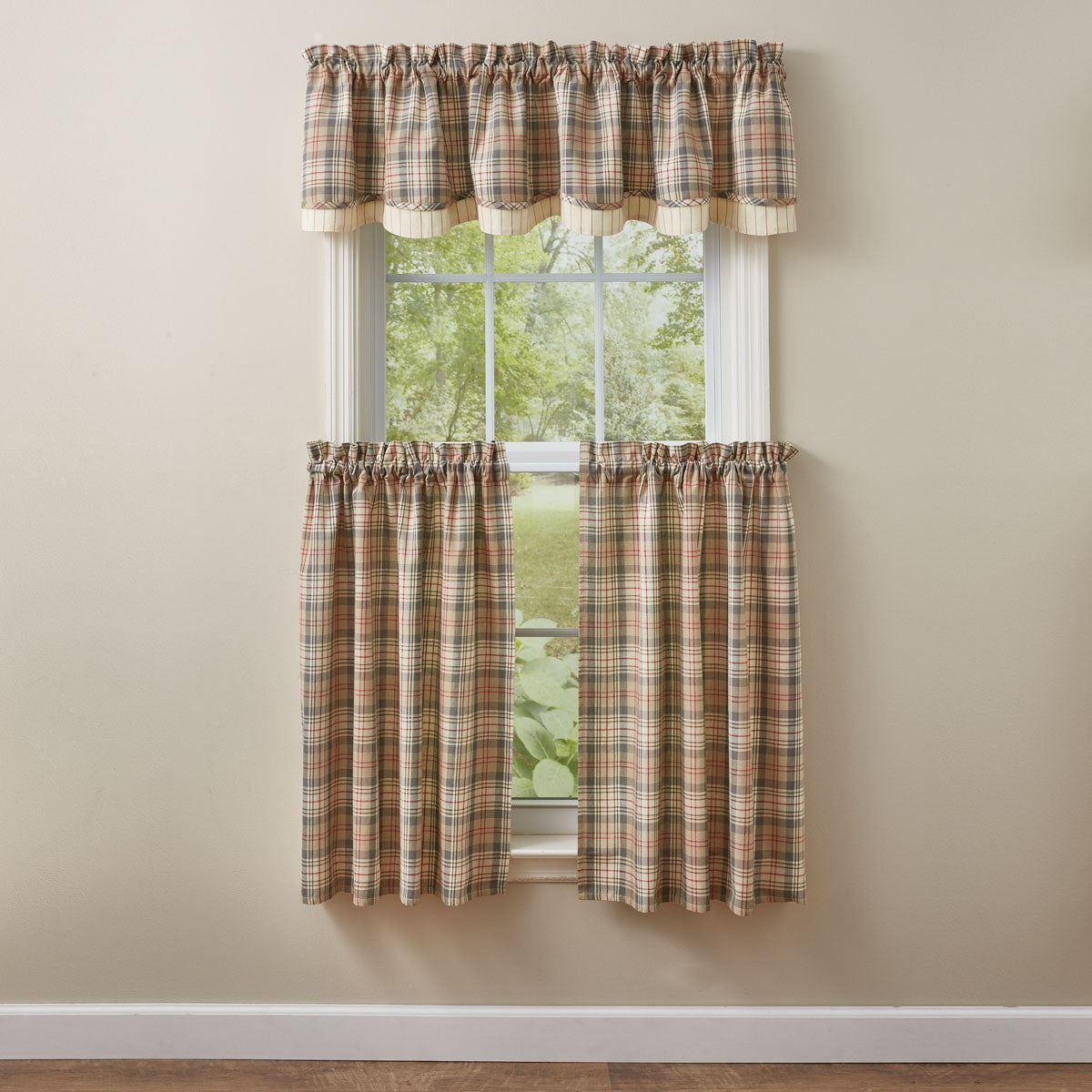 Gentry Valance - Lined Layered Park Designs