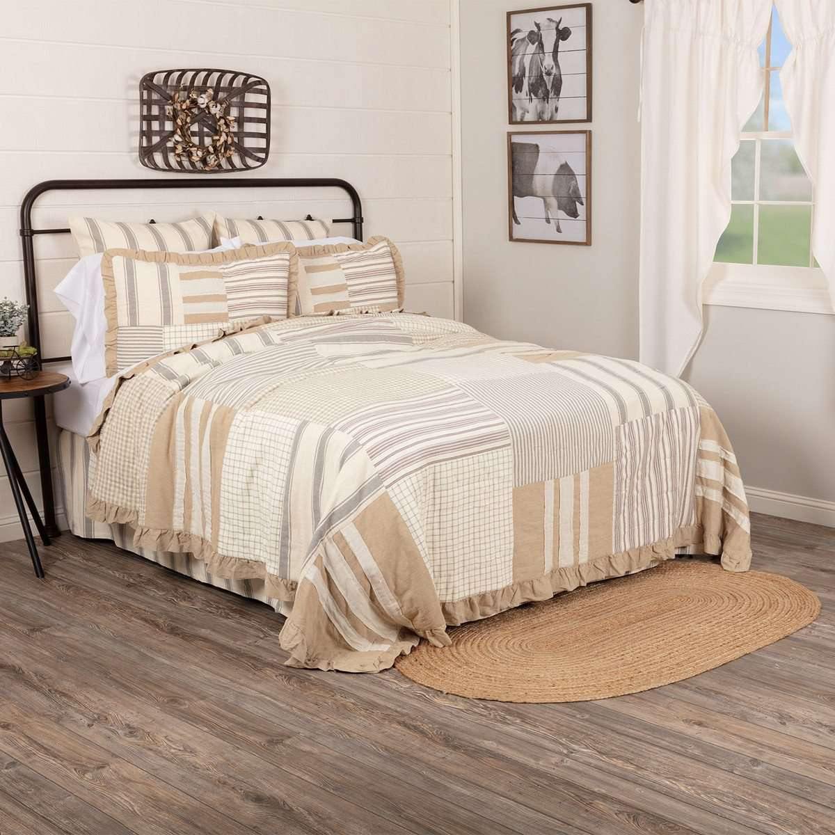 Grace King Quilt 105Wx95L VHC Brands