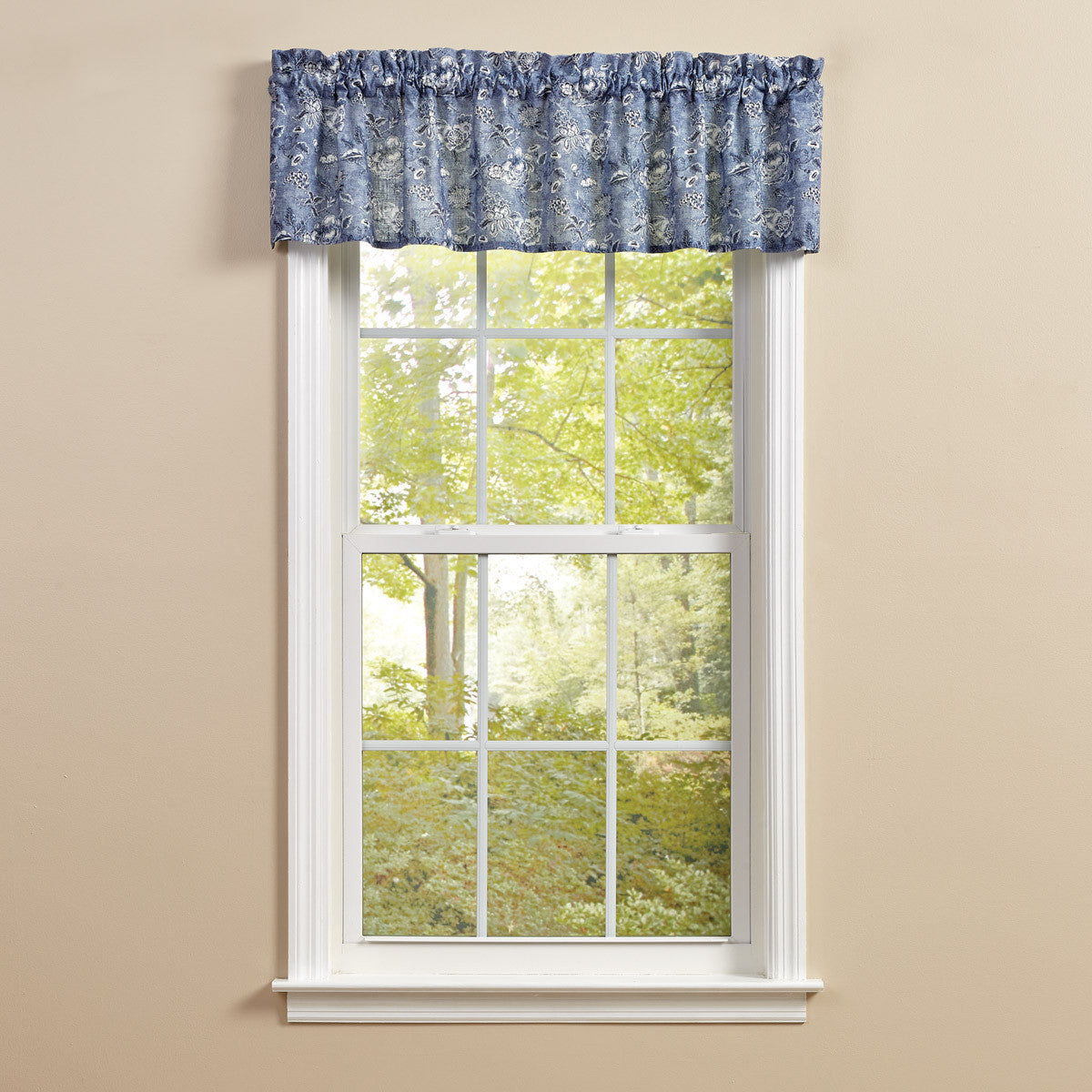 Chinois Floral Valance  - 60x14 Park designs