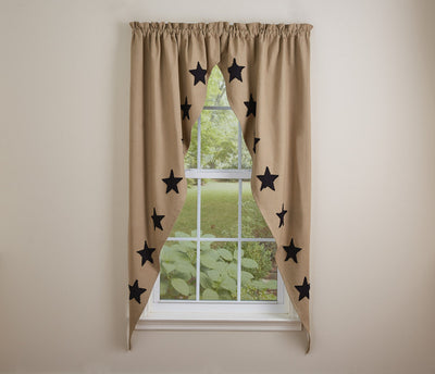 Taupe & Star Romantic Swags - Black Park Designs