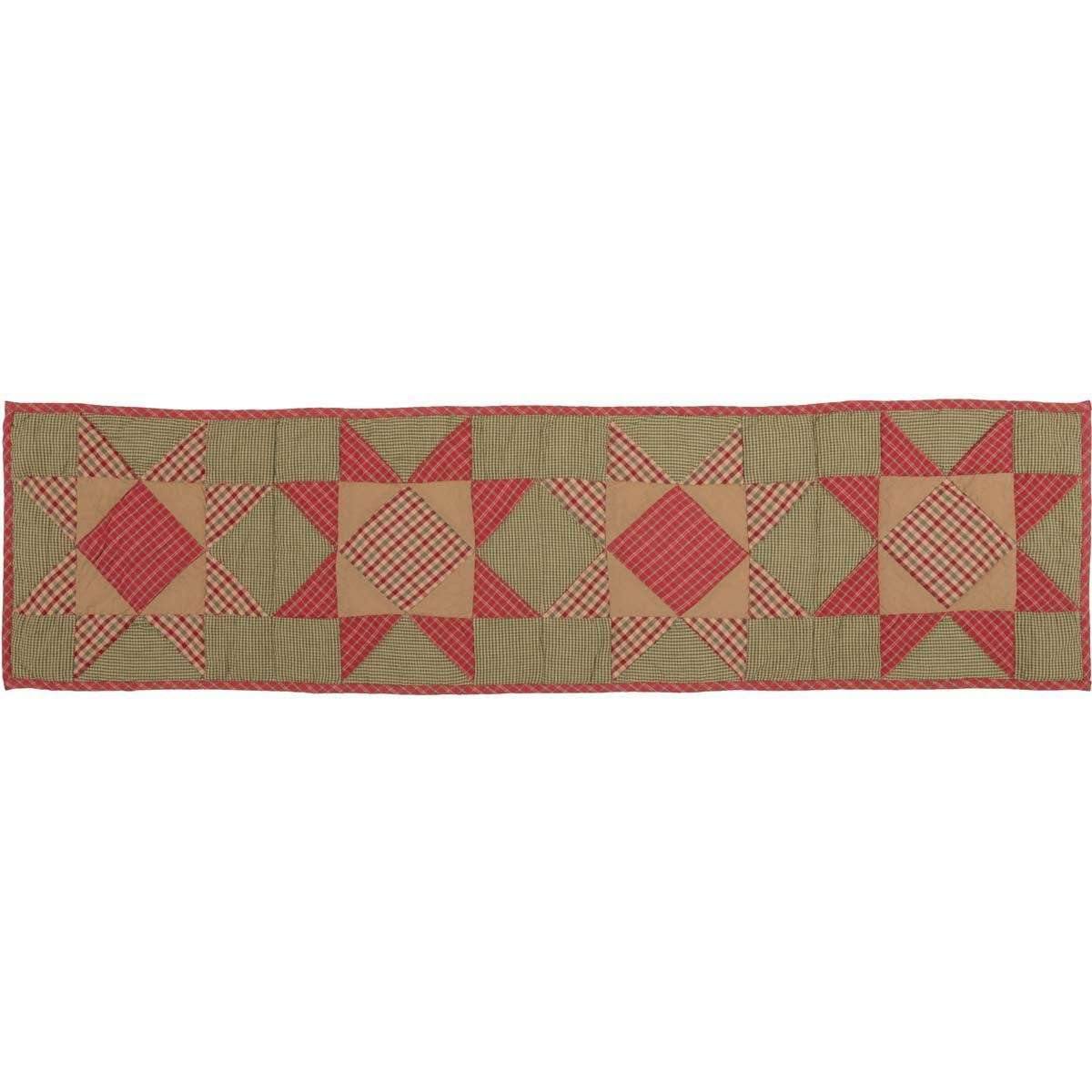 Dolly Star Quilted Runner 13x48 VHC Brands - The Fox Decor