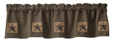 Pieced Star Valance - Patch Park designs