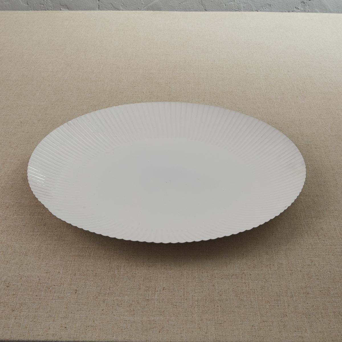 Corrugated 16" Platter - Set of 2 White Park Designs