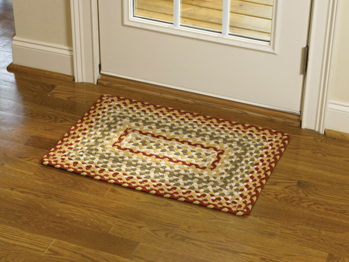 Mill Village Braided Rectangle Rug 20"x30" Park Designs