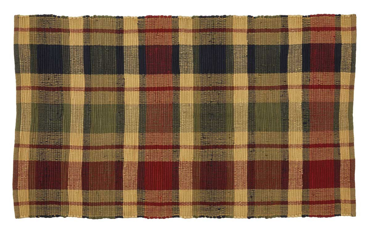 Summit Plaid Rag Rugs - Park Designs