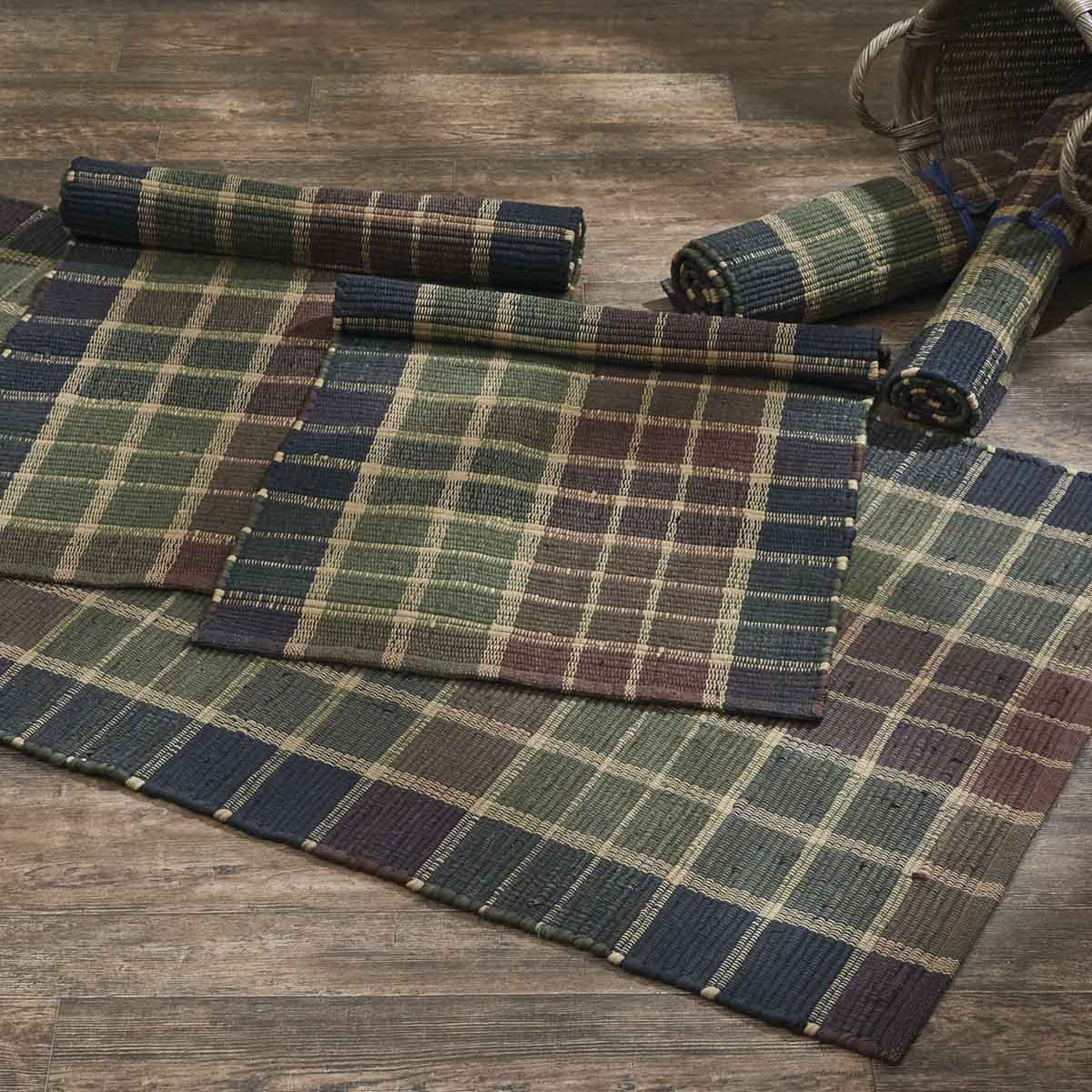 Frontier Plaid Rag Rugs - Park Designs