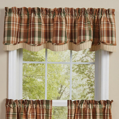 Woodbourne Lined Layered Valance 16