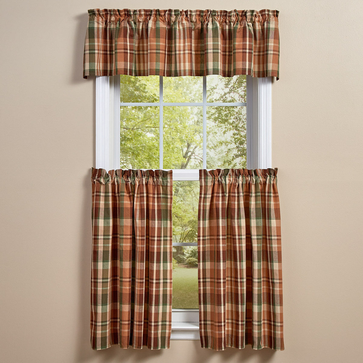 Woodbourne Tiers Curtains- 36" L Park Designs