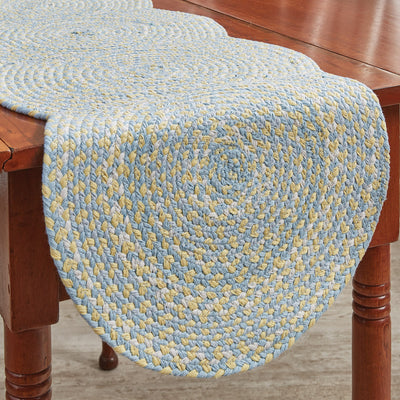 Cozy Cottage Braided Table Runner 54