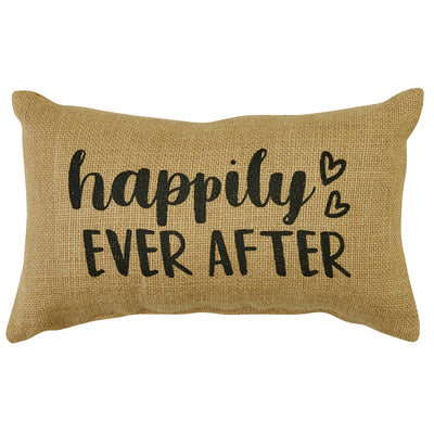 Happily Ever After Sentiment Pillow - 7x12 Park Designs