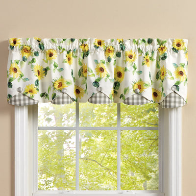 Follow The Sun Lined Scalloped Valance - 15