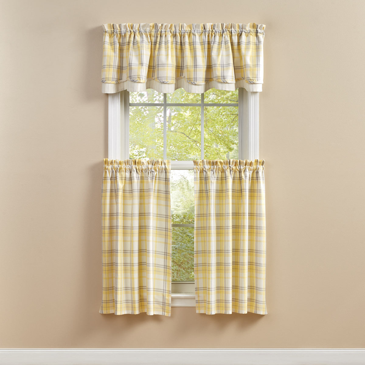 Meadowlark Valance -Lined Layered 72x16 Park Designs