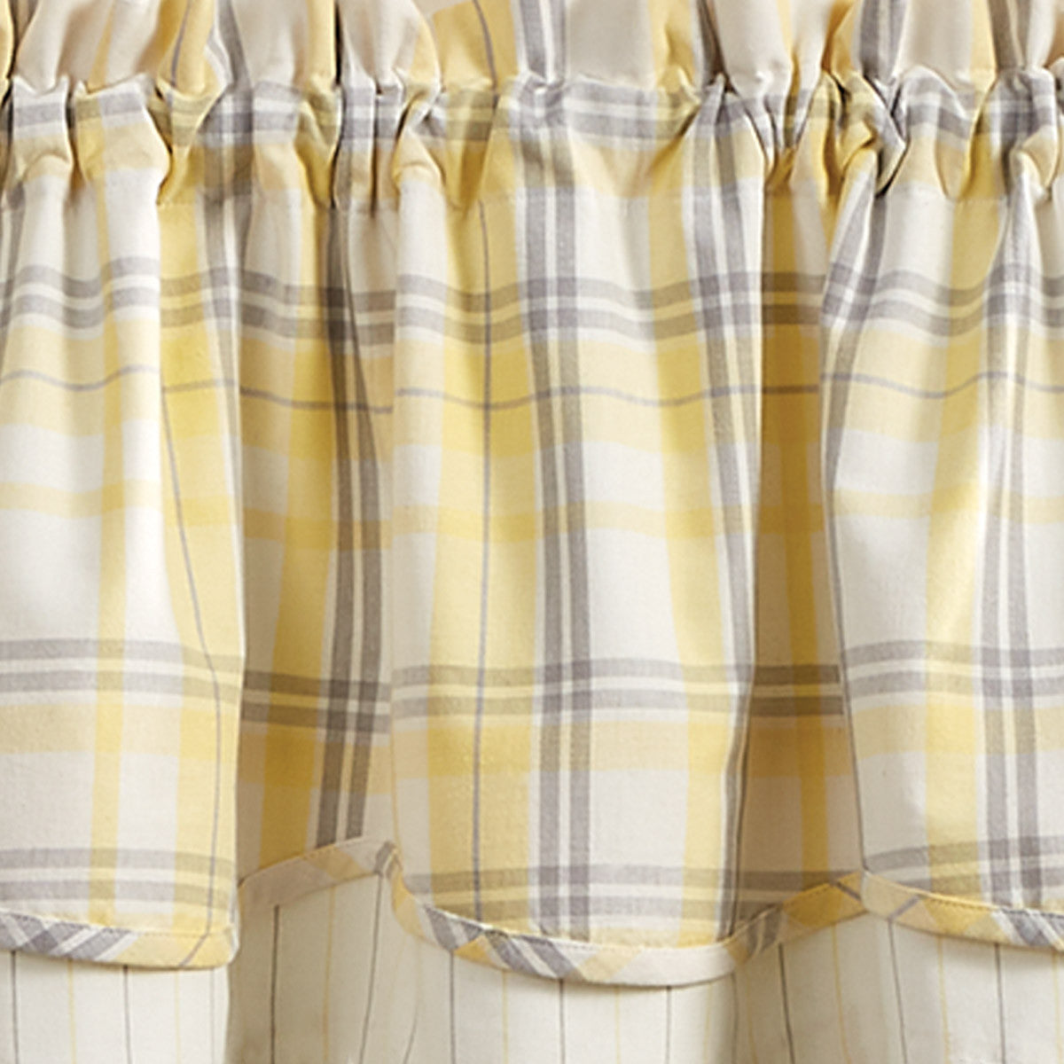 Meadowlark Valance -Lined Layered 72x16 Park Designs