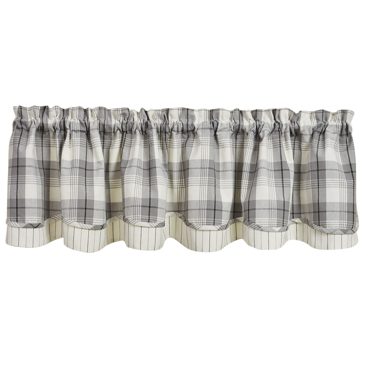 Limestone Valance - Lined Layered 72x16 Park designs