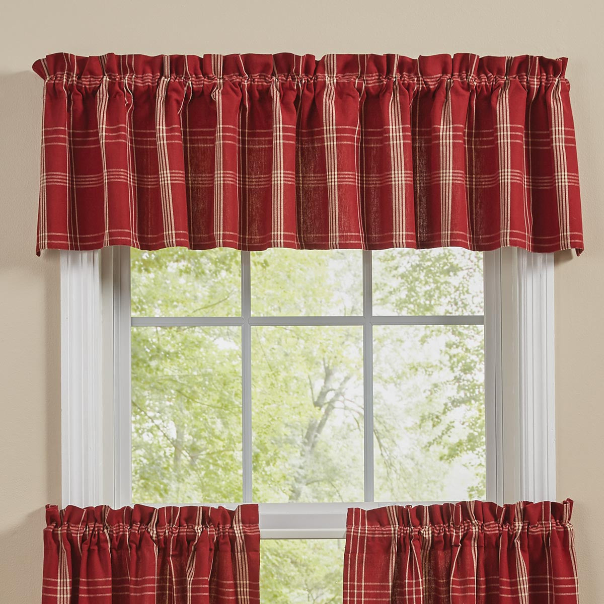 Arlington Valance Curtain - 72" x 14" Park designs