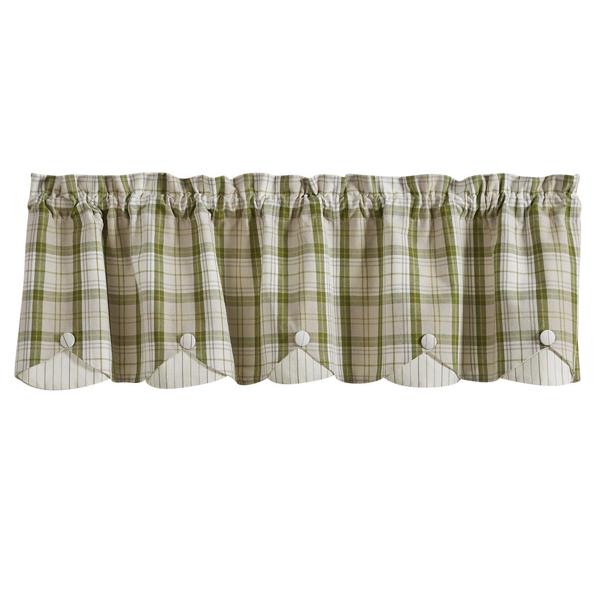 Peaceful Cottage Valance - Scalloped  Park Designs